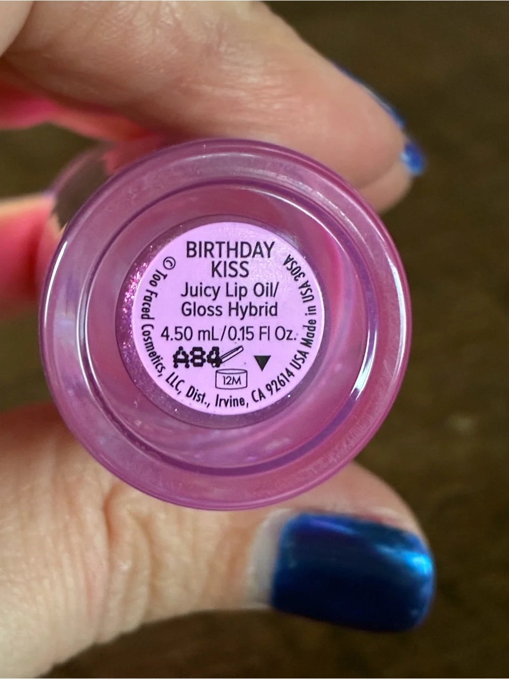 Too Faced Birthday Kiss Juicy Lip Oil